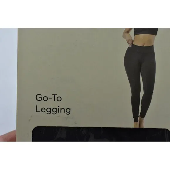 Pact Vineyard Floral Raven Go To Leggings Grey Floral Yoga Athleisure Womens M - Picture 5 of 7